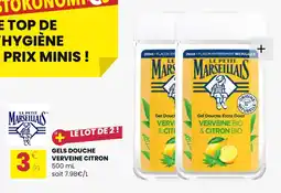 Stokomani Gels douche verveine citron offre