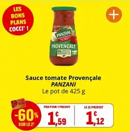 Coccinelle Express PANZANI Sauce tomate Provençale offre