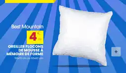 Stokomani Oreiller flocons de mousse à mémoire de forme offre