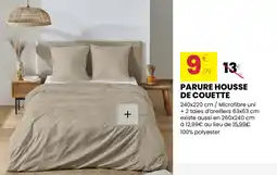 Stokomani Parure housse de couette offre
