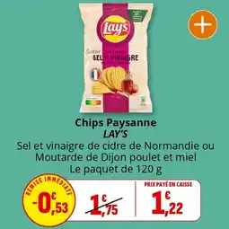 Coccinelle Express LAY'S Chips Paysanne offre