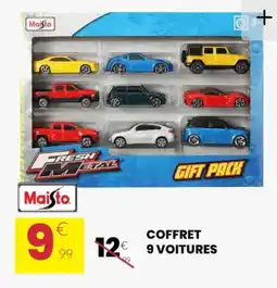 Stokomani Coffret 9 voitures offre