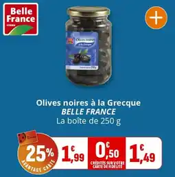 Coccinelle Express BELLE FRANCE Olives noires à la Grecque offre