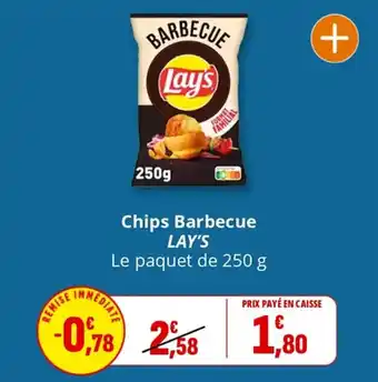 Coccinelle Express LAY'S Chips Barbecue offre