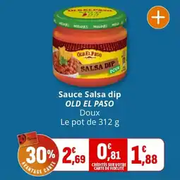 Coccinelle Express OLD EL PASO Sauce Salsa dip offre