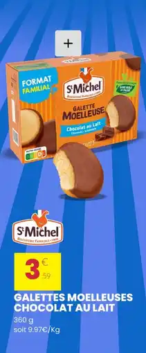 Stokomani Galettes moelleuses chocolat au lait offre