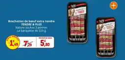 Coccinelle Express TENDRE & PLUS Brochettes de bœuf extra tendre offre