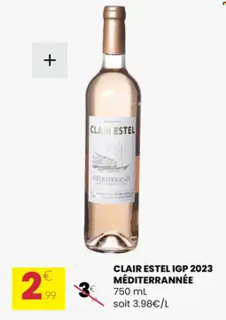 Stokomani Clair estel igp 2023 méditerrannée offre