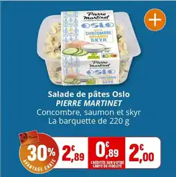 PIERRE MARTINET Salade de pâtes Oslo