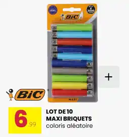 Stokomani Lot de 10 maxi briquets offre