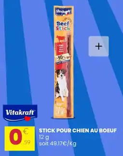 Stokomani Stick pour chien au boeuf offre