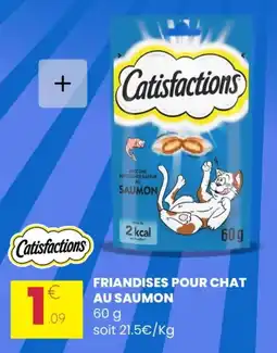 Stokomani Friandises pour chat au saumon offre