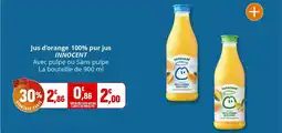 Coccinelle Express INNOCENT Jus d'orange 100% pur jus offre