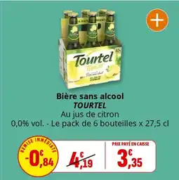 Coccinelle Express TOURTEL Bière sans alcool offre