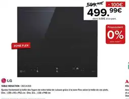 Gitem LG Table induction offre