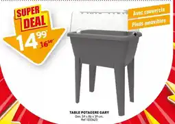 Trafic Dim - table potagere gary offre
