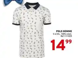 Trafic Polo homme offre