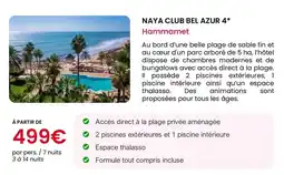 Auchan Supermarché Bel - clubel azur 4* hammamet offre