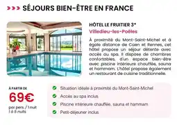 Auchan Supermarché Mont saint michel - séjours bien-être en france offre
