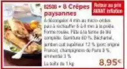 Thiriet 8 crepes paysannes offre
