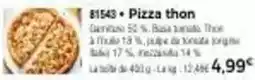 Thiriet Pizza thon offre