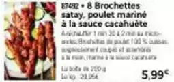 Thiriet 8 brochettes offre