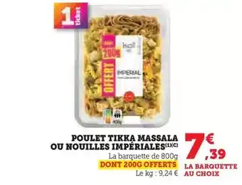 Thiriet Poulet sauce citron et boulgour offre