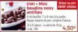 Thiriet Mini boudins noirs antillais offre