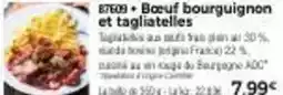 Thiriet Boeuf bourguignon et tagliatelles offre