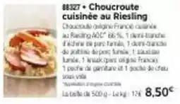 Thiriet Choucroute cuisinee au riesling offre