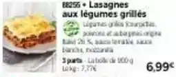 Thiriet Lasagnes aux légumes grillés offre