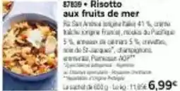 Thiriet Risotto aux fruits de mer offre