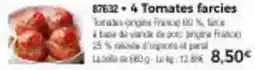 Thiriet 87632 + 4 tomates farcies offre