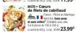 Thiriet Playmobil - coeurs de filets de cabillaud offre