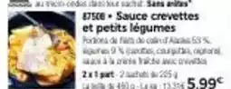 Thiriet Sauce crevettes et petits légumes offre