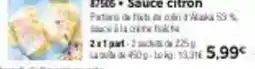 Thiriet Sauce citron offre