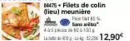 Thiriet Filets de colin offre