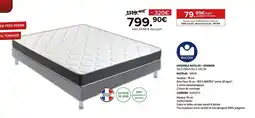 Gitem BULTEX Ensemble matelas + sommier offre