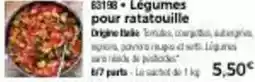 Thiriet 83198 + legumes pour ratatouille offre