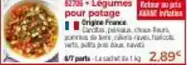 Thiriet Legumes pour potage offre