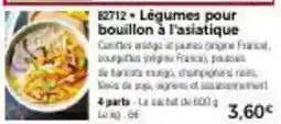 Thiriet Ago - légumes pour bouillon à l'asiatique offre