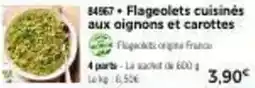 Thiriet Flageolets cuisinés aux oignons et carottes offre