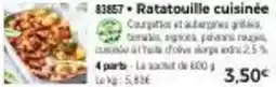 Thiriet Dove - ratatouille cuisinée offre