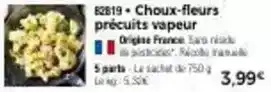 Thiriet Choux-fleurs précuits vapeur offre