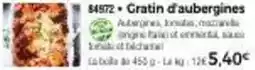 Thiriet Gratin d'aubergines offre