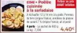 Thiriet Poêlée cuisinee à la sarladaise offre