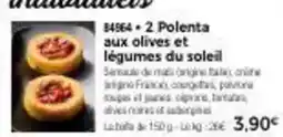 Thiriet 2 polenta aux olives et légumes du soleil offre