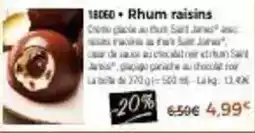 Thiriet Rhum raisins offre