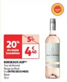 Auchan Supermarché Bordeaux aop offre