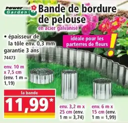 Norma Bande de bordure de pelouse offre